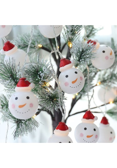 Ximistore9 Kralık Figürlü Led Noel Işık Zinciri, 1.5m 10 Işık, Pilli Kutusu Pil Yok , Ev Bahçe Dekorasyonu, Festivite Atmosferi