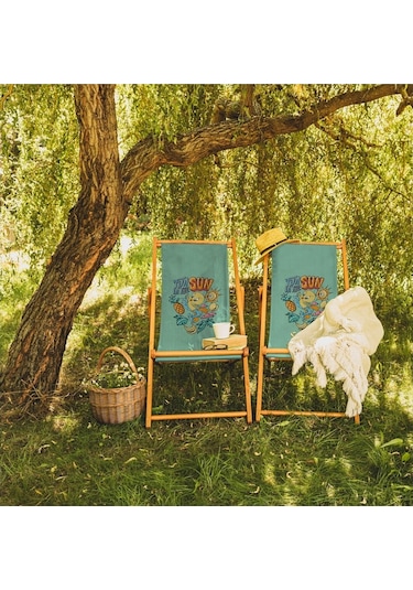 Bluehomeconcept Adawall Home Fun In The Sun Looney Tunes Şezlong