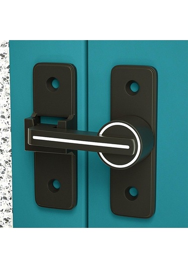 Besthome1 Suntek Bahçe Penceresi İçin Dönenebilen Kapı Mandalı 180 Derece, Garaj Kullanımı, Farklı Renklerde, Standart Boyutta