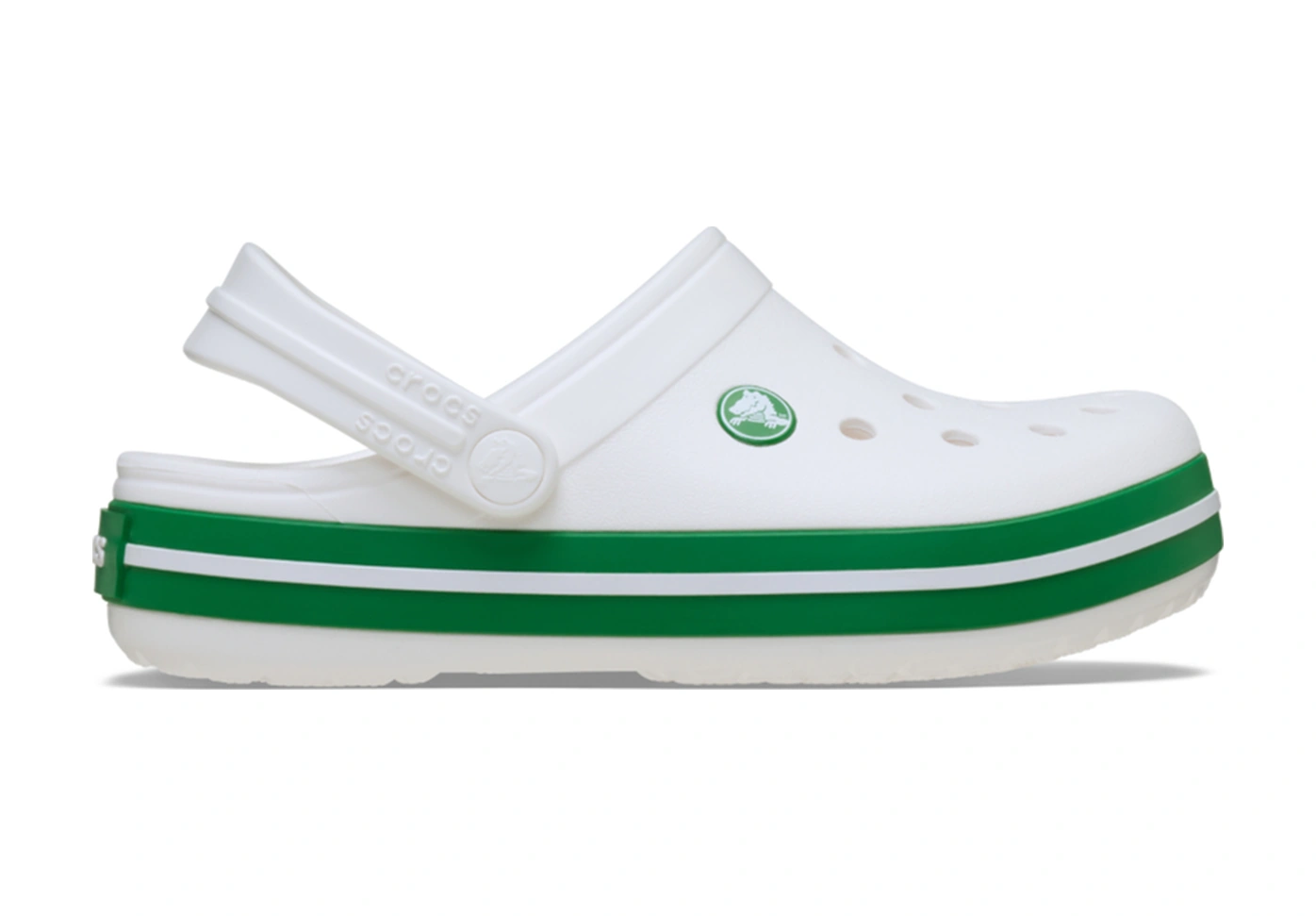Crocs Crocband Clog K Çocuk Sabo Terlik Beyaz Gri Beyaz Gri