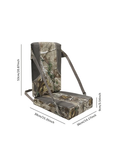 Homyl Açık Hava Aktiviteleri Av Konserleri Için Koltuk Minderi Çok Renkli