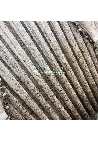 Tül Perde Forest Brillant Pırıltı Grek Renk Geçişli Yakma Tül Çok Renkli