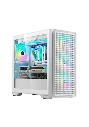 Segotep Radiant Beyaz 750w 80+ Bronze Midi Tower Kasa