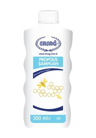 Ersağ Propolisli Normal ve Kuru Saçlar için Şampuan 300 ML