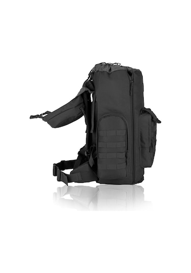 Protector Plus 408 Kamp Dağ Sırt Çantası 75+10l Siyah