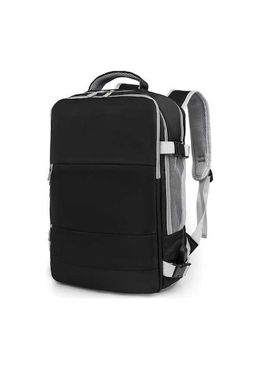 Ebitda Siyah Geniş Kapasiteli Kız Sırt Çantası, Çok Fonksiyonlu Kuru Ve Islak Sınıflandırma, Kısa Mesafe İş Seyahati, Su Geçirmez Anne Sırt Çantası Siyah