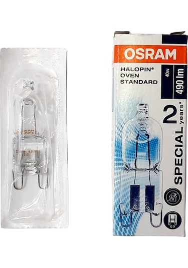 G9 Halojen Ampul 40W Osram Halopin 3000K