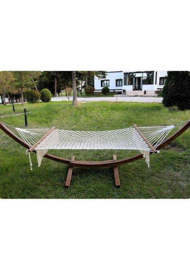 Bahçecimobilya Bahçeci - Ahşap Hamak - Gondol Açık Ceviz