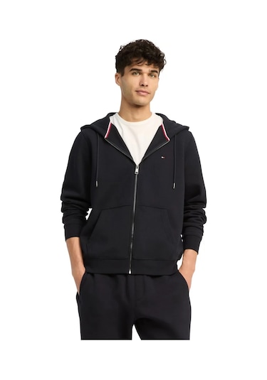 Tommy Hilfiger Tommy Hılfıger Erkek Sweatshırt Mw31492-001 Siyah