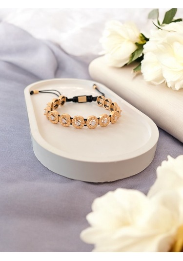 Jujuy Çelik Tasarım Model Bileklik Model 7 Bronz