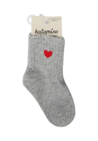 Katamino Bebek Çorabı 20402 Gri