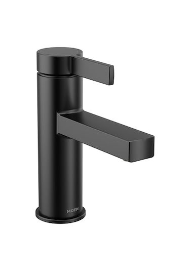 Moen Beric Mat Siyah Modern Tek Kolu Tek Delikli Banyo Bataryası Diğer