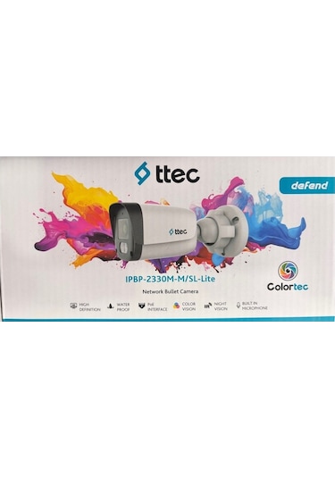 Ttec 2mp Dahili Sesli Ve Gece Renkli 8 Kameralı 500gb Disk Tak Çalıştır Hazır Ip Kamera Seti