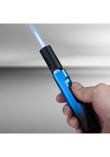 El Tipi Kalem Pürmüz Jet Çakmak Mavi