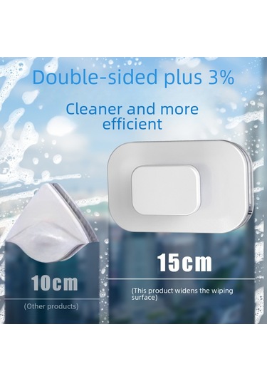 Teltree Yüksek Katlı Ev Cam Temizleme Aleti: Çift Taraflı Güçlü Mıknatıslı, 3-10mm Camlar İçin, Pratik Temizleme Aracı Diğer