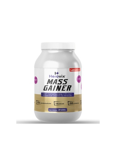 Mass Gainer 2400 Gr Çikolata Aromalı Yüksek Karbonhidrat & Protein