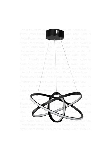 Modern Atom Görünümlü Sarkıt Avize Çok Renkli