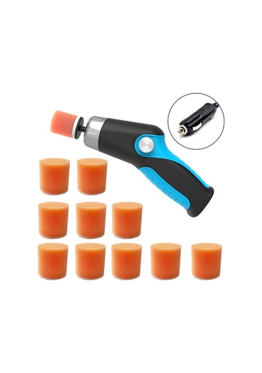 Maiyame Taşınabilir Araç Cilalama Makinesi - 60w Güçlü, 10 Süngerli Kompakt Polisaj Seti