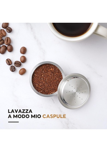 İ Cafilas Hlg04 Yeniden Kullanılabilir Kahve Kapsül Filtresi Doldurulabilir Krema Ma Lavazza Makinesi Kahve Makinesi Aks. 56600067