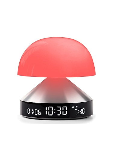 Lexon Mina Sunrise Alarm Saatli Gün Işığı Simulatörü & Aydınlatma - Alüminyum Gri