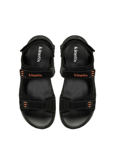 Kinetix Mendez 5fx Siyah Turuncu Cırtlı Comfort Casual Spor Sandalet Turuncu