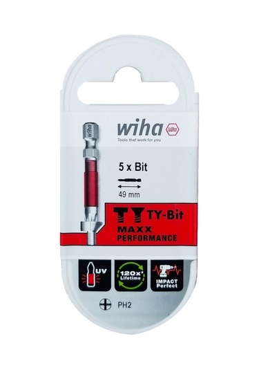 Wiha 7041ty Ty Bits Uç Seti 49mm Yıldız Ph2 5p 42119