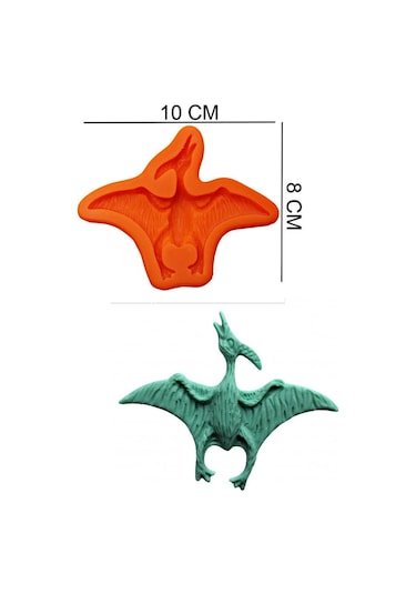 Ejderha Silikon Şeker Hamuru, Sabun, Mum Kalıp