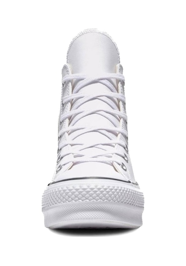 Converse 561676 C Taylor All Star Leather Platform Beyaz Unisex Ayakkabı Beyaz