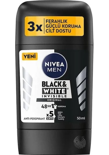 Nıvea Stıck Formen Black&whıte Inv.orıgınal 50 Ml