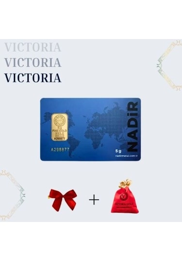 Vıctorıa Gold 5 Gr 24 Ayar 995 Altın (Nadir Yada Gar )