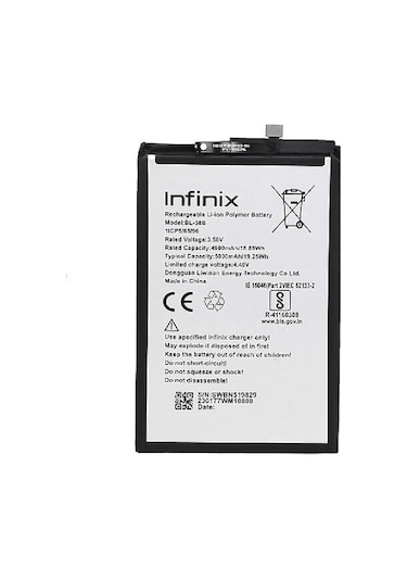 Infinix Hot 9 Play Bl58bx Uyumlu İthal Pil