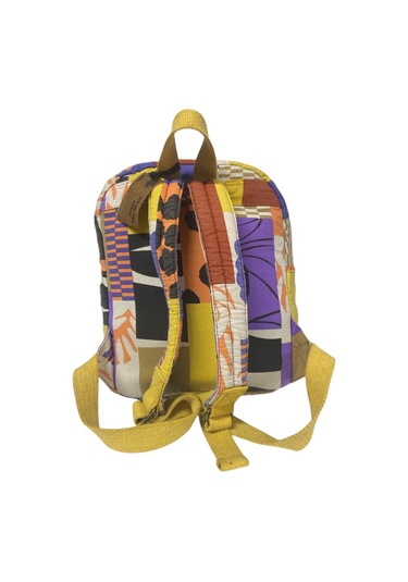 Kaliteli Salaş Küçük Boy Siyah Vintage Disayn Günlük Sırt Gezi Çantası 25x30cm Kırmızı