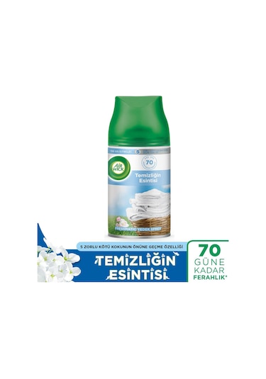 Airwick Freshmatic Makine Yedek Lavanta + Bahar Çiçekleri + Temizlik Esintisi