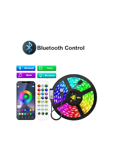 Rgb 5050 Dc 5v Led Işıklar Usb Led Şerit Işıklar Wifi Bluetooth 5050 Neon Rgb Bant Diy Tv Arka Işıkları Led Aydınlatmalar 56669228
