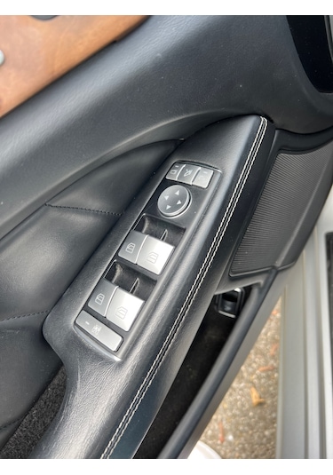 Mercedes W204 Cam Düğme Kromu W212 Ayna Ayar Düğme Kromu