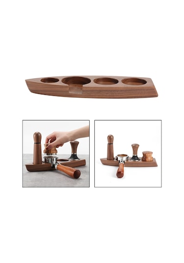 Suntek Masif Ahşap Kahve Basın Sabotaj Tutucu Ceviz-58mm