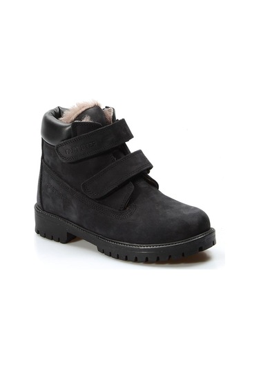 Fast Step Hakiki Deri Kürklü Unisex Çocuk Worker Bot 006kfa1001 001