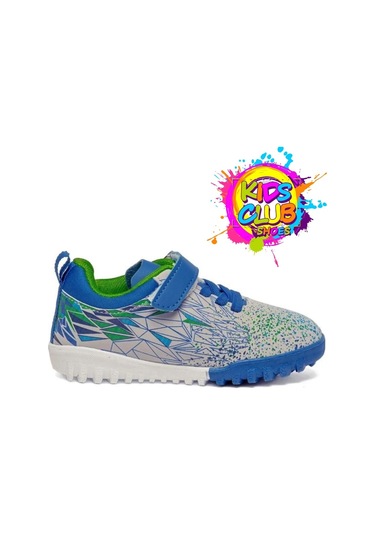Cool Messi Profesyonel Çocuk Halısaha Ayakkabısı Gri