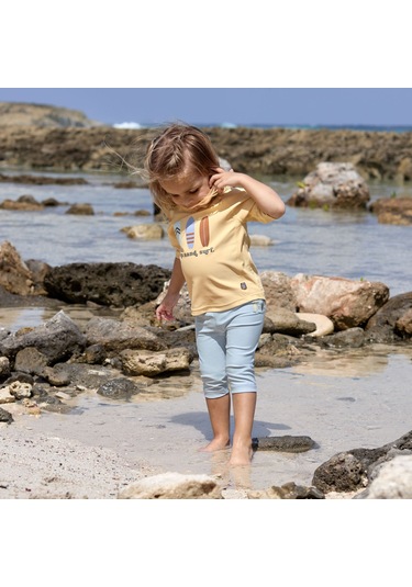 Lassig Surfboards Uv Korumalı Kısa Kollu Mayo Tişört Vanilla