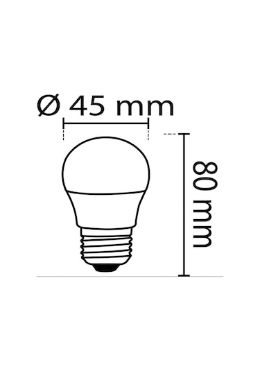 6 W E-27 Duy 6500k Beyaz Işık Mini Led Ampul Yl95-0702-t Beyaz Işık E27 Led Ampul 6 Watt Yok A'dan G