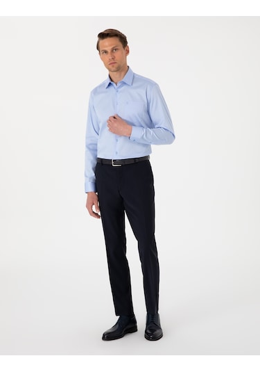Pierre Cardin Erkek Koyu Mavi Gömlek Basic 50302972-vr032 Koyu Mavi