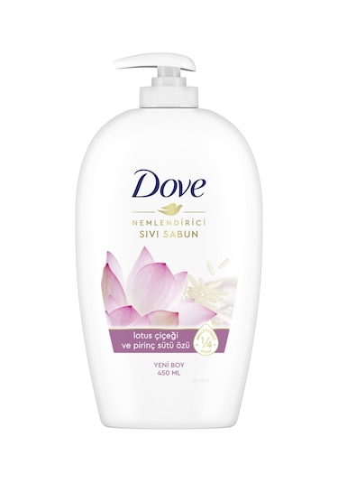 Dove Lotus Çiçeği Nemlendirici Sıvı Sabun 450 ML