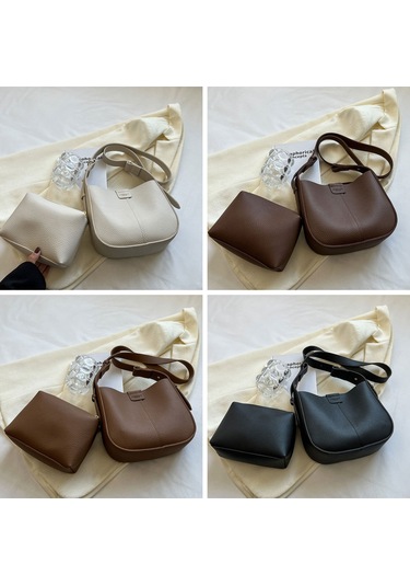 Skycity Kadınlar İçin Şık Ve Fonksiyonel Çapraz Omuz Çantası Pu Malzeme, Geniş Kapasiteli, Küçük Çantalı Seçenekler Siyah