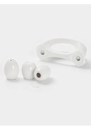 Sima-lend & Bellatenero 4 Parçalı Baharat Seti 428805231 Beyaz