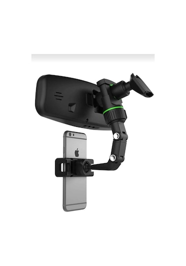 Dikiz Aynasına Takılı 360 Derece Dönebilen Cep Telefonu Tutacağı