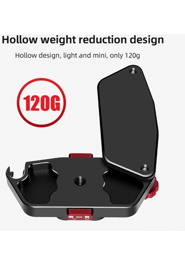 Ebitda Kamera Sırt Çantası Kayışı Hızlı Açılan Montaj Omuz Kayışı Klipsi 1/4 İnç Vidalar Alüminyum Alaşım Dslr Ildc Spor Kameraları İçin Siyah Siyah