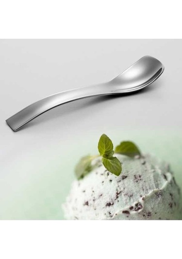 Ganzhoushop Sones Saplı Paslanmaz Küçük Kaşık Dondurma Kaşığı Cilalı Çelik Çay Ve Kahve Aksesuarı Vy Diğer