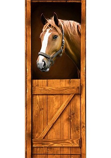 Reedark Pvc Ahşap Gövde Desenli 3d Kapı Sticker - 77x200cm, Doğal Isı Sağlar, Hasarlı Yeri Gizler, Kolay Uygulanır Diğer