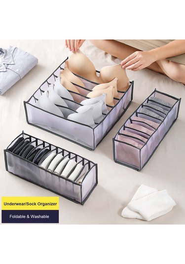 Moveevo 6 Bölmeli Bej Gaze Çekmeceli Organizer - Giyim Dolabı İçin Büstiyer-üstü整理 Kutusu Diğer