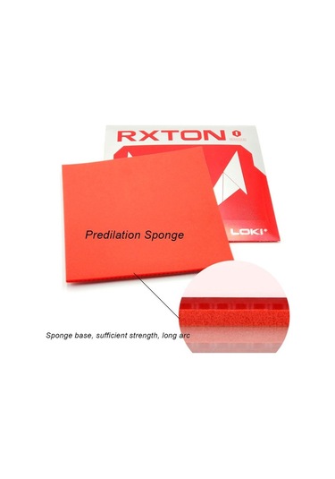 Siyah Lokı Rxton1 Masa Tenisi Lastiği Hızlı Saldırı Pingpong Lastiği Siyah